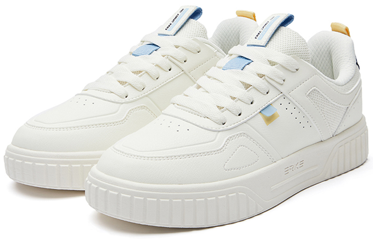 (W) ERKE Erxleben Mulan Low 'White Blue' 圖 3