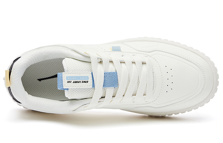 (W) ERKE Erxleben Mulan Low 'White Blue' 圖 4