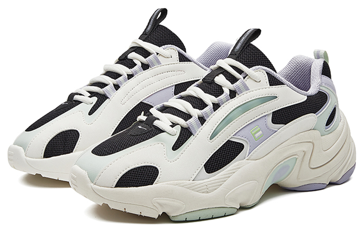 (W) ERKE Erxleben Retro Breathable Mesh 'Bean Paste White/Light Lilac' 圖 2