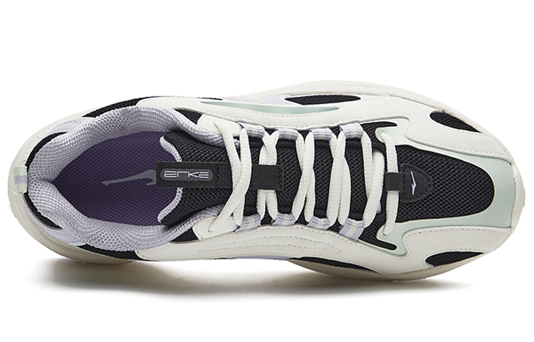 (W) ERKE Erxleben Retro Breathable Mesh 'Bean Paste White/Light Lilac' 圖 3