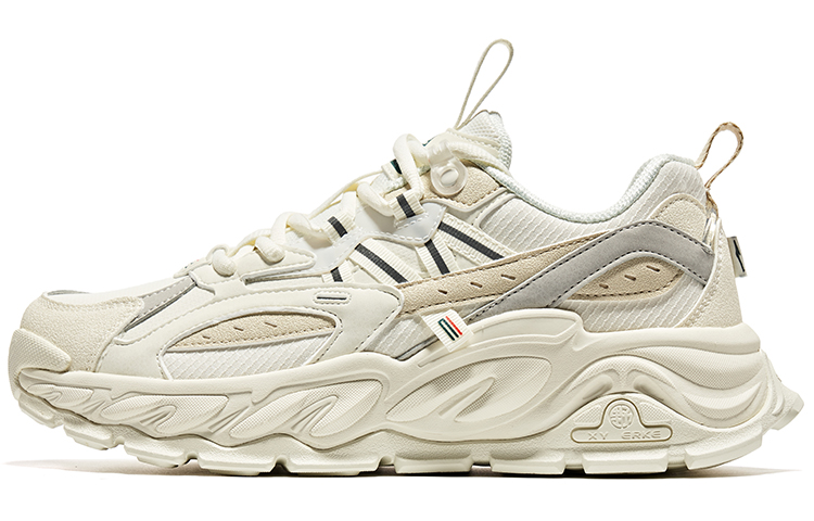 (W) ERKE Erxleben Running Shoes Low 'Rice White Warm Linen'