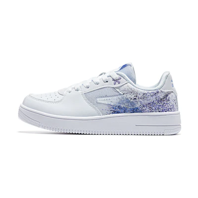 (W) ERKE Hóng Xīng Ěr Kè Low 'White Purple'