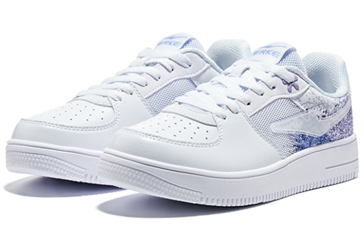 (W) ERKE Hóng Xīng Ěr Kè Low 'White Purple' 圖 2