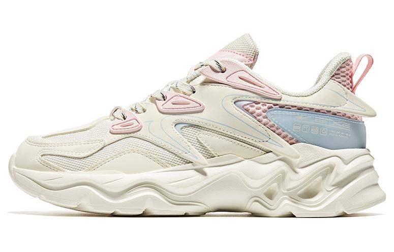 (W) ERKE Henan Museum Casual 'White Pink Blue'