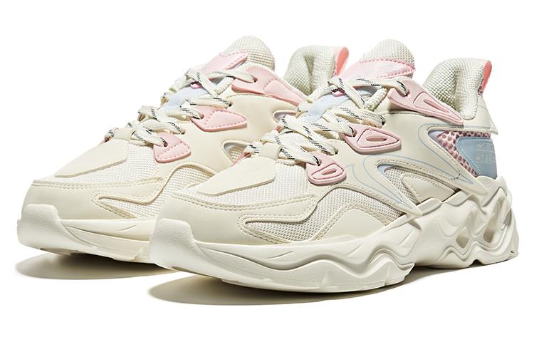 (W) ERKE Henan Museum Casual 'White Pink Blue' 圖 3