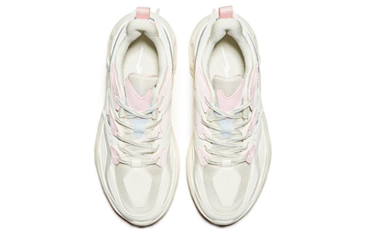 (W) ERKE Henan Museum Casual 'White Pink Blue' 圖 4