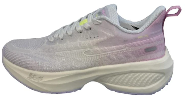 鴻星爾克 彈力 運動 減震 低筒 跑步鞋 女款 白粉 Buy 鴻星爾克 彈力 運動 減震 低筒 跑步鞋 女款 白粉