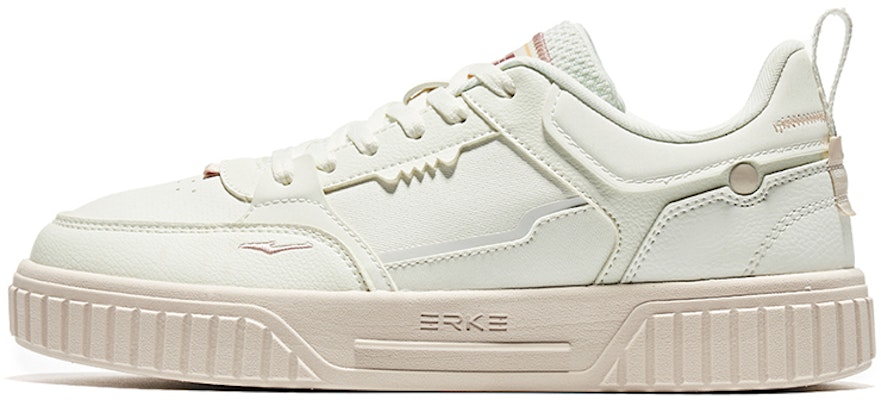 鴻星爾克 休閒時尚 防滑 低筒 板鞋 女款 白灰 Buy 鴻星爾克 休閒時尚 防滑 低筒 板鞋 女款 白灰