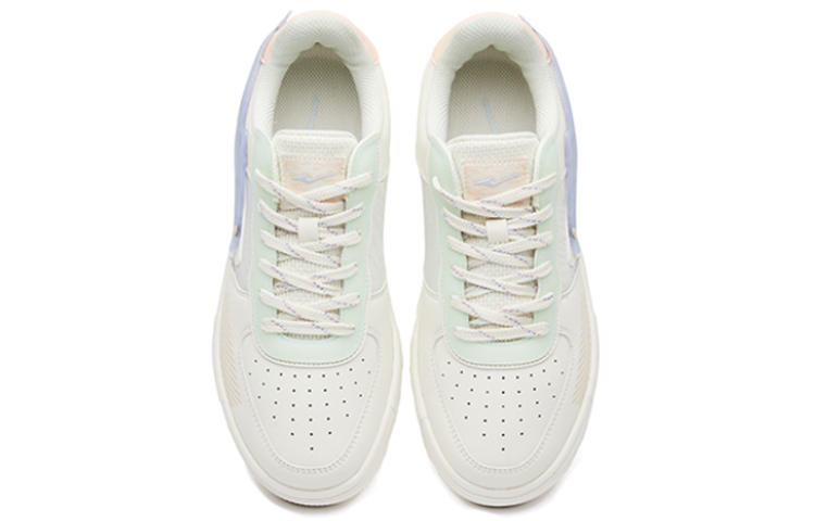 (W) ERKE Hongxing Casual Low 'White Green' 圖 3