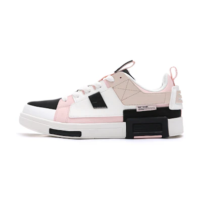 (W) ERKE Hongxing Chunky Sole Low Top 'Pink Black'