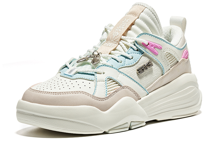 Lookbook (W) ERKE Hongxing Klasik Retro Rendah 'Bunny Money' Sneakers 52123101085-001