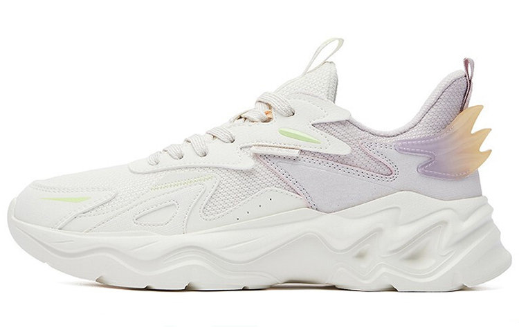 (Women) ERKE Hongxing Comfort Low 'White Purple' 52122302058-003