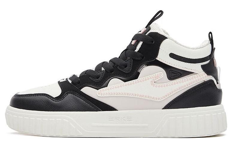 (W) ERKE Hongxing Gao Gao 'Black White High-Top'