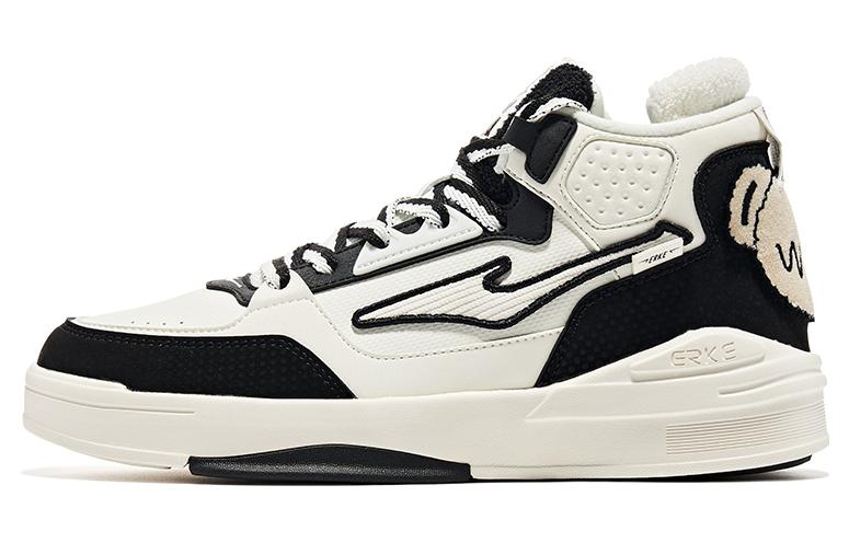 (W) ERKE Hongxing High-Top 'White Black'