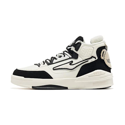 (W) ERKE Hongxing High-Top 'White Black'