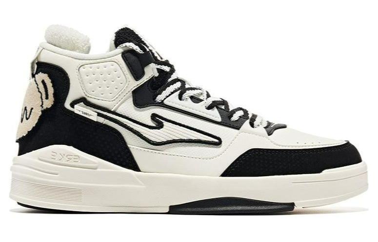 (W) ERKE Hongxing High-Top 'White Black' 圖 2