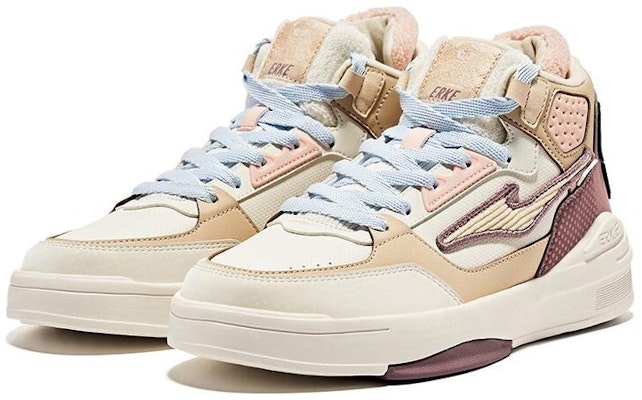 (W) Kasut Skate Tinggi ERKE Hongxing 'Putih Coklat Biru' 92122401027-002 Lookbook (W) Kasut Skate Tinggi ERKE Hongxing 'Putih Coklat Biru' 92122401027-002