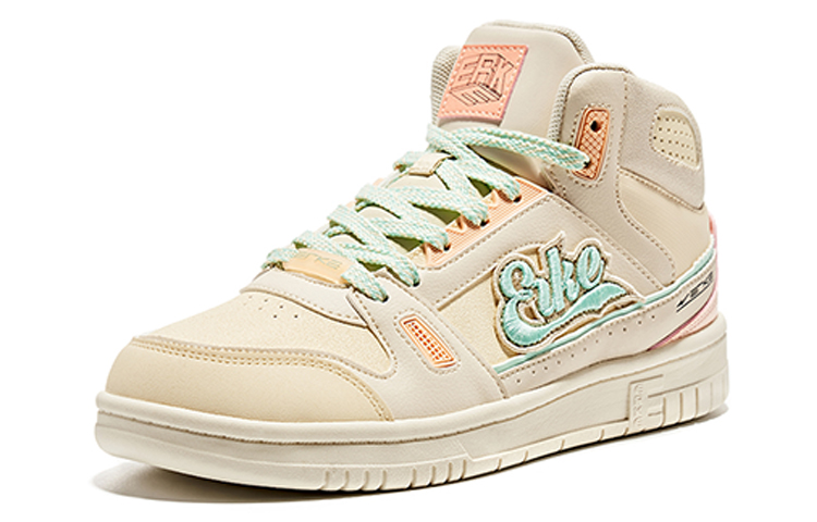 Order (W) 鸿星尔克高帮运动鞋“白蓝色” 92122301438-004