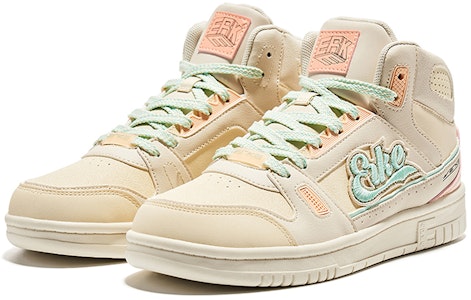 (W) ERKE Hongxing Sepatu Tinggi 'Putih & Biru' 92122301438-004 Lookbook (W) ERKE Hongxing Sepatu Tinggi 'Putih & Biru' 92122301438-004