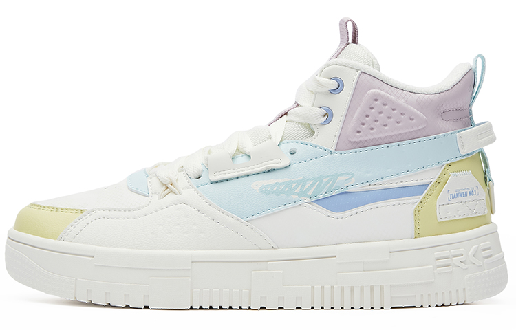 (W) ERKE Hongxing High-Top Sneaker 'White Blue'