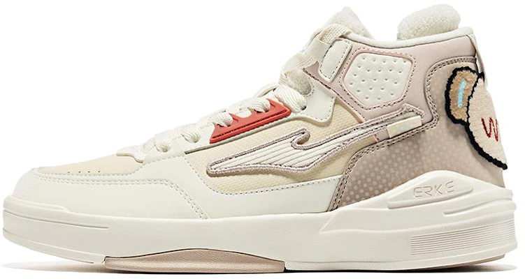 (W) Sneaker ERKE Hongxing High-Top 'Putih Abu-Abu' 92122401027-001 Buy (W) Sneaker ERKE Hongxing High-Top 'Putih Abu-Abu' 92122401027-001