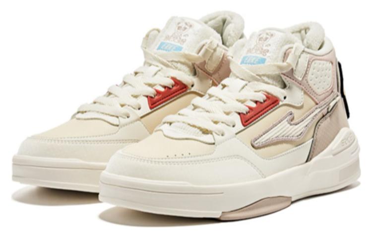 (W) ERKE Hongxing High-Top Sneaker 'White Grey' 圖 2
