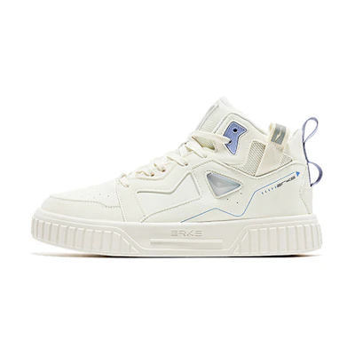 (W) ERKE Hongxing High-Top Sneaker 'White Purple'