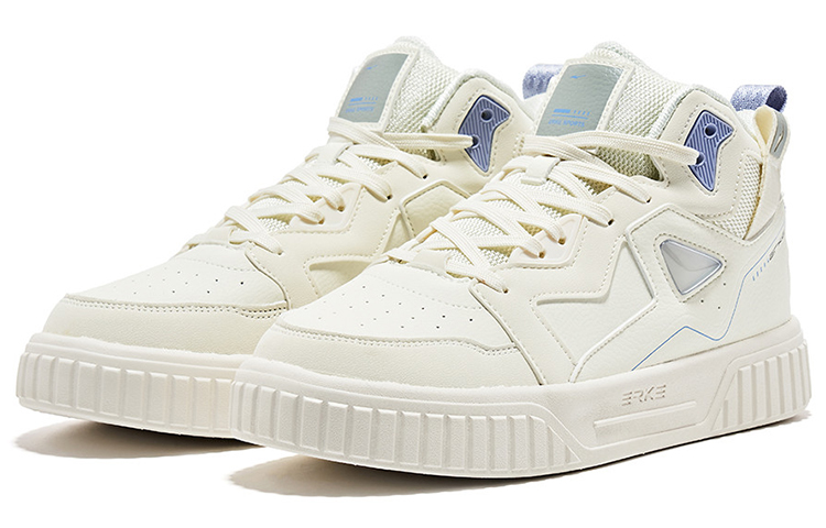 (W) ERKE Hongxing High-Top Sneaker 'White Purple' 圖 2