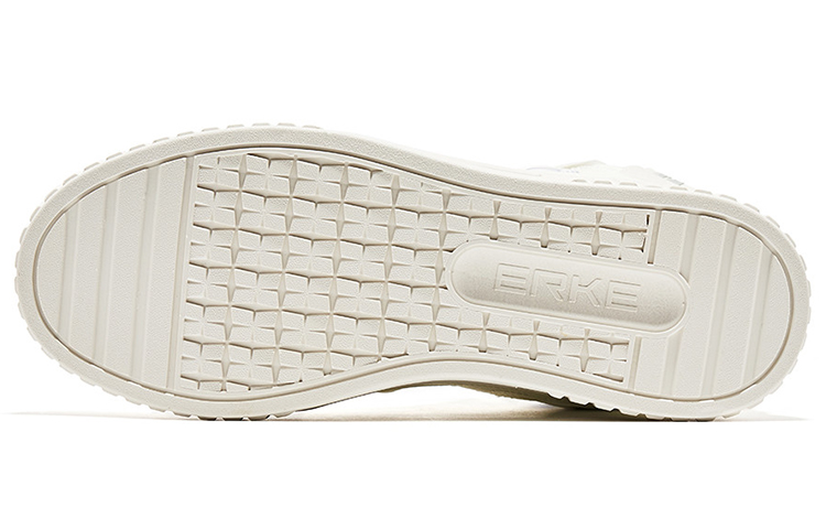 (W) ERKE Hongxing High-Top Sneaker 'White Purple' 圖 4