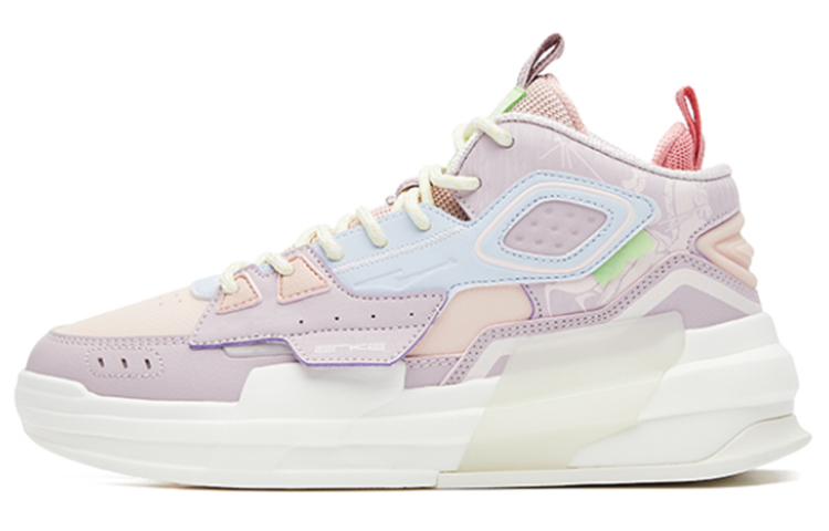 Buy (W) 鸿星尔克 高帮鞋 '粉紫夜宴' 52122301067-703