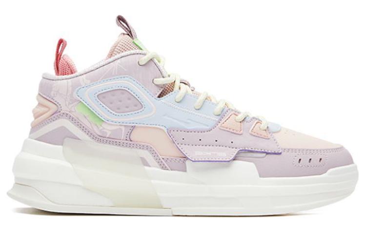 Order (W) 鸿星尔克 高帮鞋 '粉紫夜宴' 52122301067-703