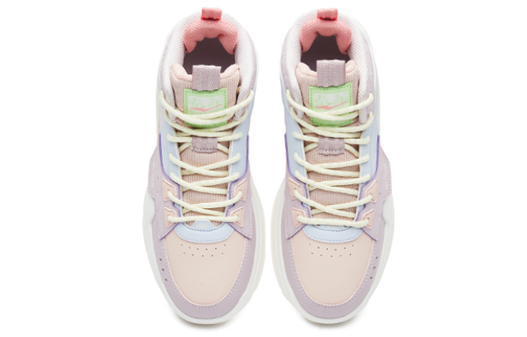 Shop (W) 鸿星尔克 高帮鞋 '粉紫夜宴' 52122301067-703