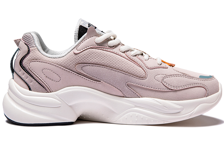 (W) ERKE Hongxing Kunlun Wuxing Low 'Pink Grey Black' 圖 2