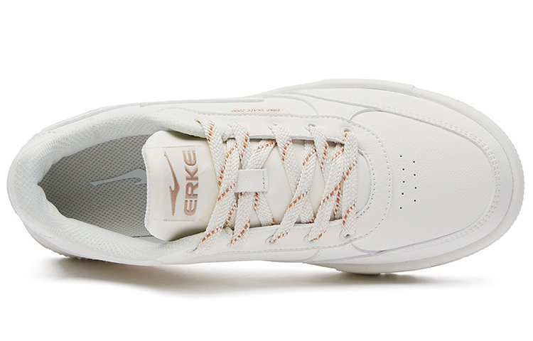 (W) ERKE Hongxing Low-Top Skate Shoes 'Rubber Seed White' 圖 3