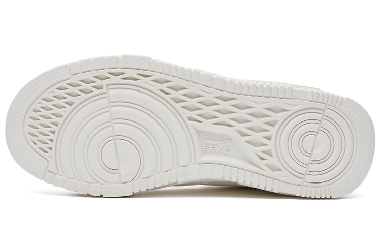 (W) ERKE Hongxing Low-Top Skate Shoes 'Rubber Seed White' 圖 4