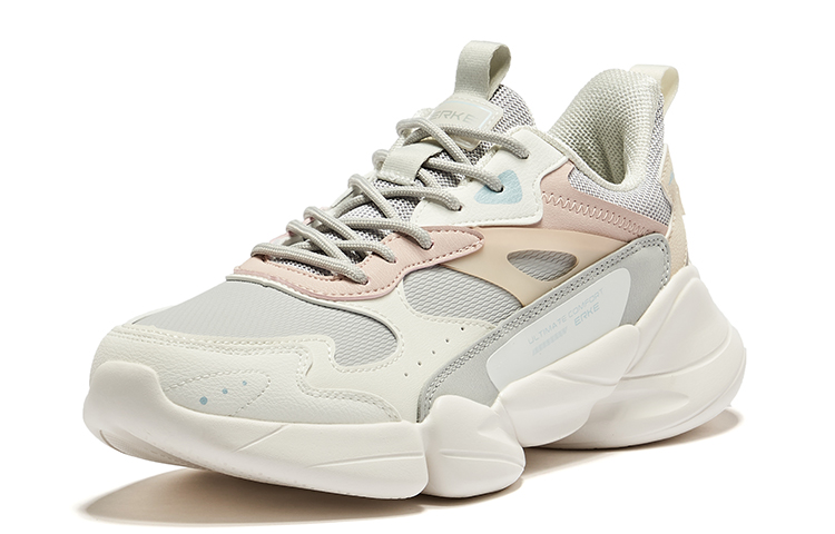 Lookbook (W) ERKE Hongxing Low 'Mikro Kristal Putih Kelabu Kabus Awan' 12122414083-001