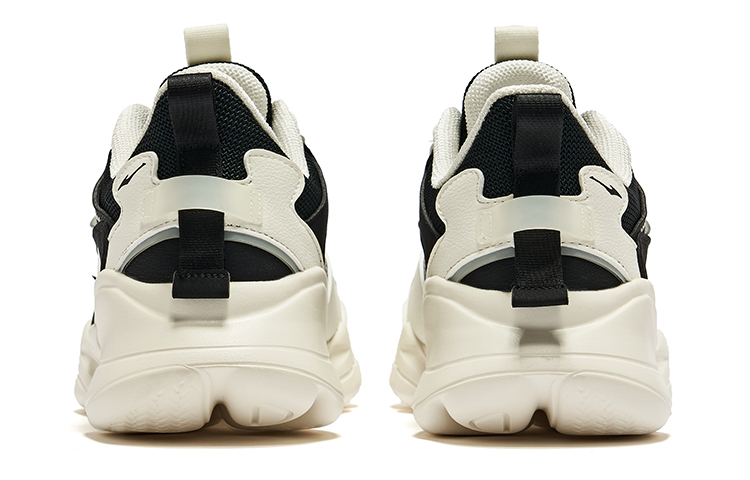 (W) ERKE Hongxing Low 'Rubber White with True Black' 圖 4