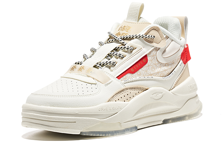 (W) ERKE Hongxing Low 'White Red' 圖 3