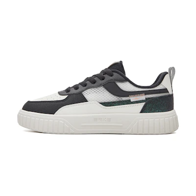 (W) ERKE Hongxing Low Top 'Black White' 'Yu Lu'