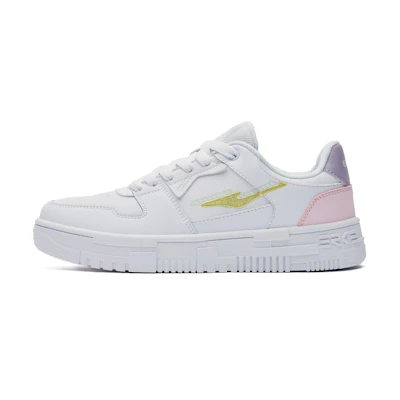 (W) ERKE Hongxing Low Top 'Pink White'