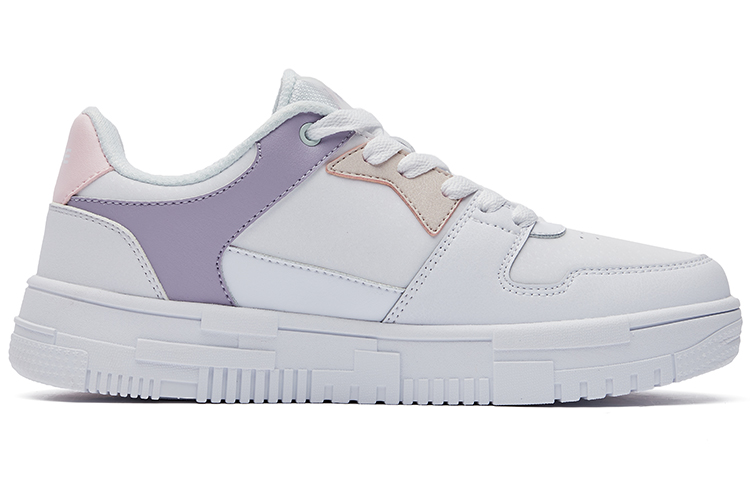 (W) ERKE Hongxing Low Top 'Pure White Mist Purple' 圖 2