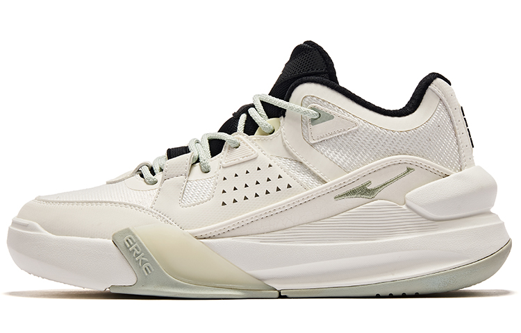 (W) ERKE Hongxing Low Top 'Rubber White Core Black'