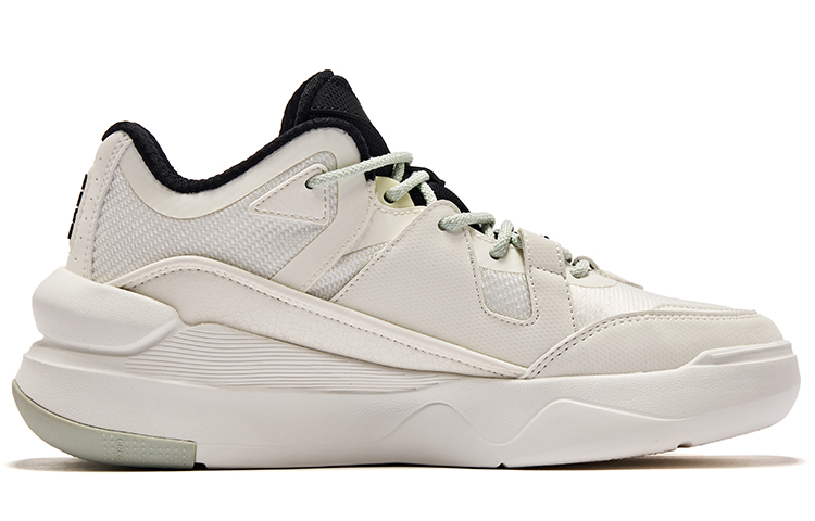 (W) ERKE Hongxing Low Top 'Rubber White Core Black' 圖 2