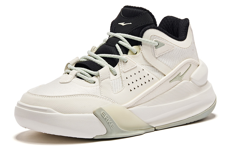 (W) ERKE Hongxing Low Top 'Rubber White Core Black' 圖 3