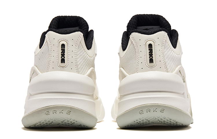 (W) ERKE Hongxing Low Top 'Rubber White Core Black' 圖 4