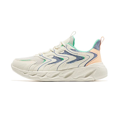 (W) ERKE Hongxing Low Top 'White Blue'