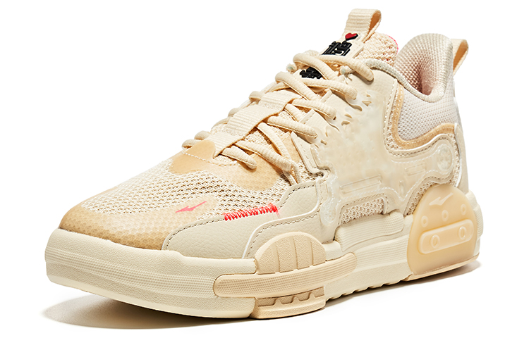 Lookbook (W) ERKE Hongxing Master 'Blanco Amarillo' 12122201360-005