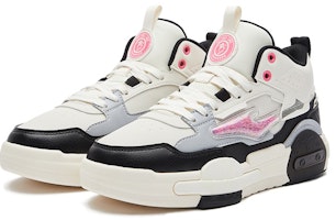 (W) ERKE Hongxing Mid-Top 'Krem Hitam' 52122301415-002 Order (W) ERKE Hongxing Mid-Top 'Krem Hitam' 52122301415-002