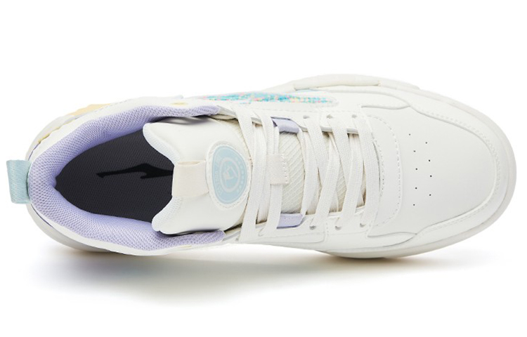 (W) ERKE Hongxing Mid-Top 'Cream White & Green' 圖 3