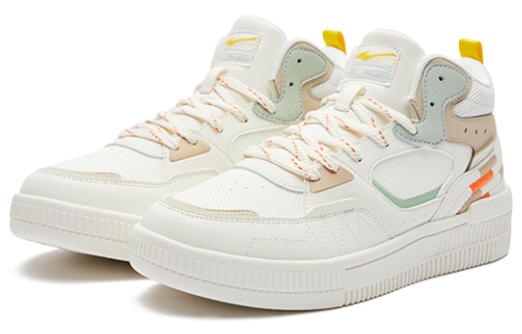 Order (W) ERKE Hongxing Mid-Top 'Blanco Verde' 52122301391-005